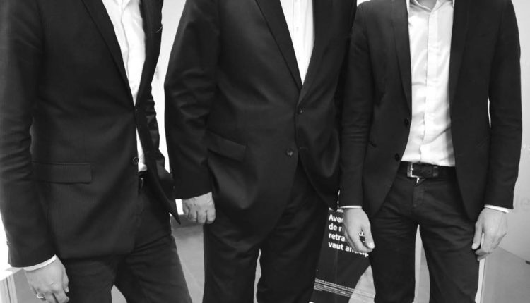 Maxime Gallier, Sylvain Gallier, et Jérémy Adjutor