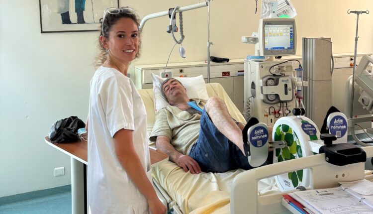 pédalier en dialyse avec marion 1